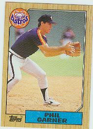 1987 Topps Baseball Cards      304     Phil Garner
